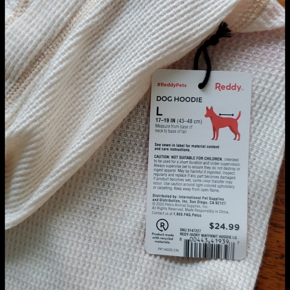 Reddy Doggie Waffleknit Hooded Sweater - Picture 10 of 11